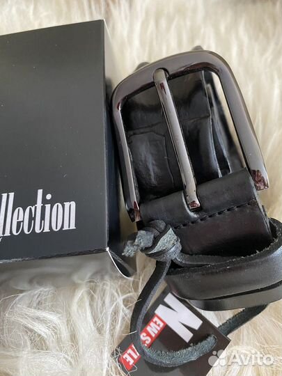 Мужской кожаный ремень