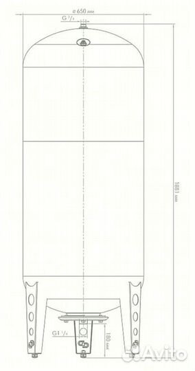 Расширительный бак Джилекс 500