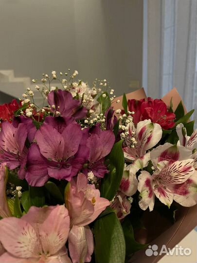Букет альстремерий