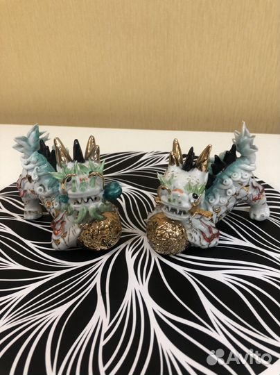 Статуэтки Дракончики,пара