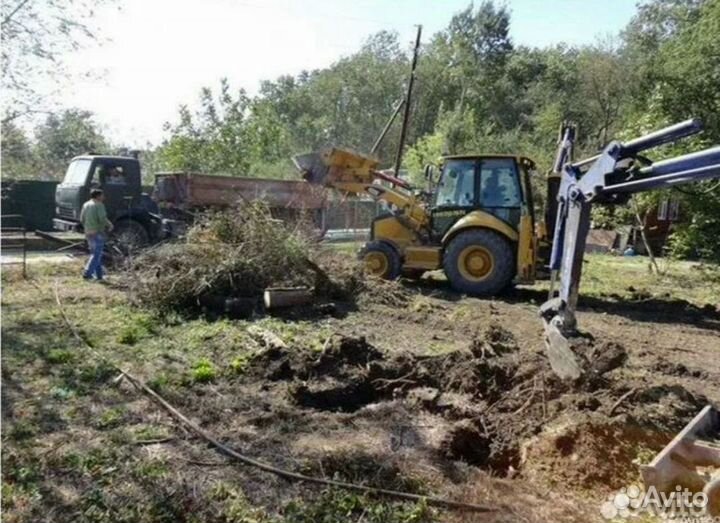 Уборка дачных участков вывоз мусора