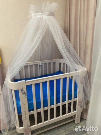 Балдахин в детскую кроватку без держателя