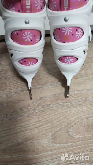 Коньки детские раздвижные р. 30-33