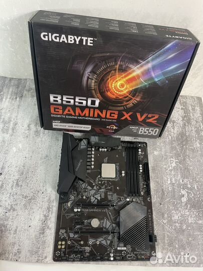 Комплект ryzen 5 5600x+b550 gaming