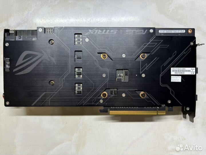 Видеокарта nvidia asus rog strix GTX 1060 6GB