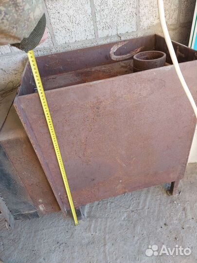 Печь для бани с баком