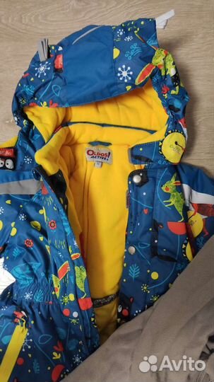 Зимний комбинезон джаз-бэнд с поддевой, олдос 92 р