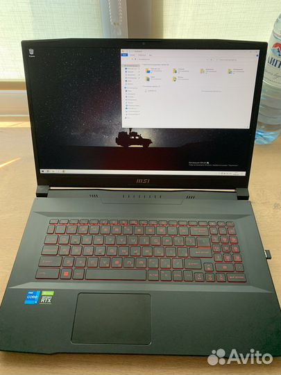 Игровой ноутбук MSI GF76 Katana 17.3