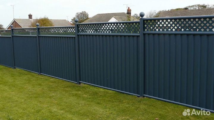 Забор металлический цена качественно