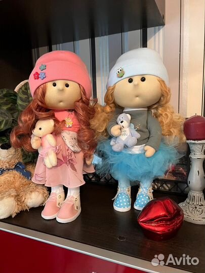 Кукла текстильная интерьерная ручной работы