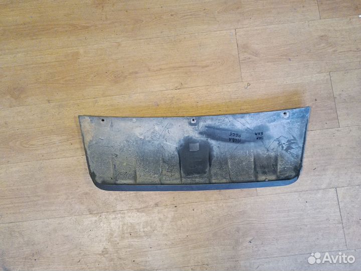 Накладка переднего бампера chevrolet niva