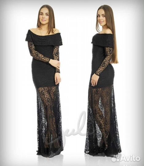 Платье в пол