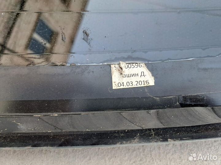 Лобовое стекло заднее Renault Logan 2, 2016