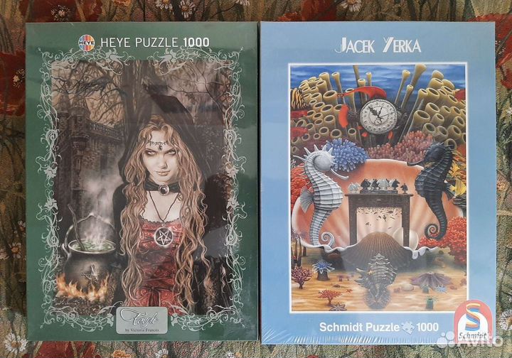 Пазлы 500, 1000 и 2000 деталей