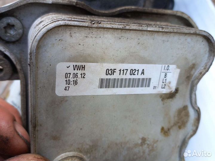 Шкода йети кронштейн масляного фильтра