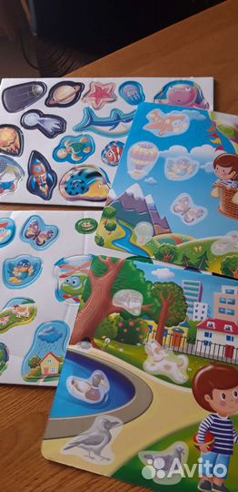 Обучающая магнитная игра 3+