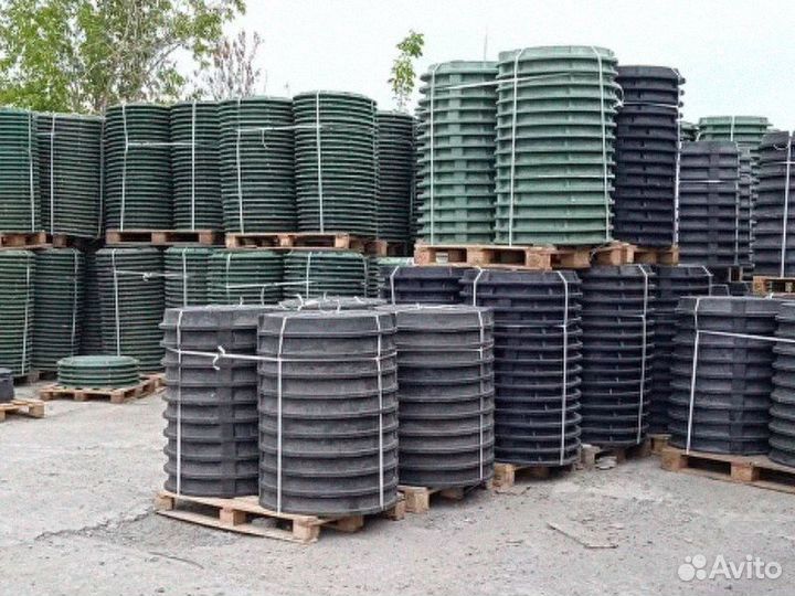 Люк канализационный полимерный