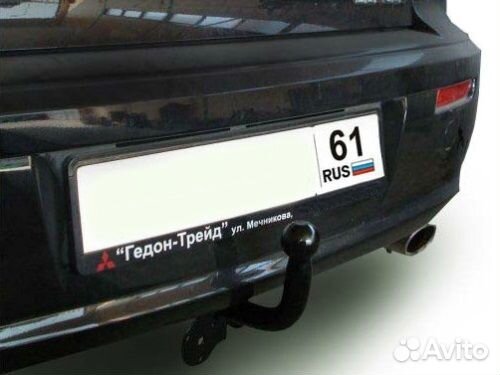 Фаркоп установка тсу Mitsubishi Lancer X, 4-дв. се