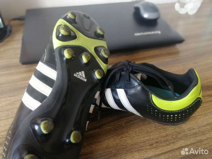 Футбольные бутсы Adidas 37-38 натуральная Кожа
