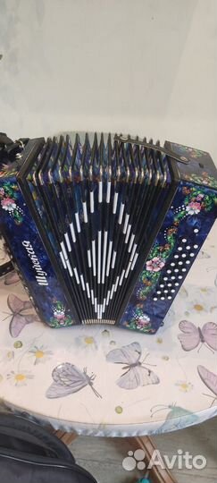 Гармонь Шуйская Четырехголосная Ля Мажор