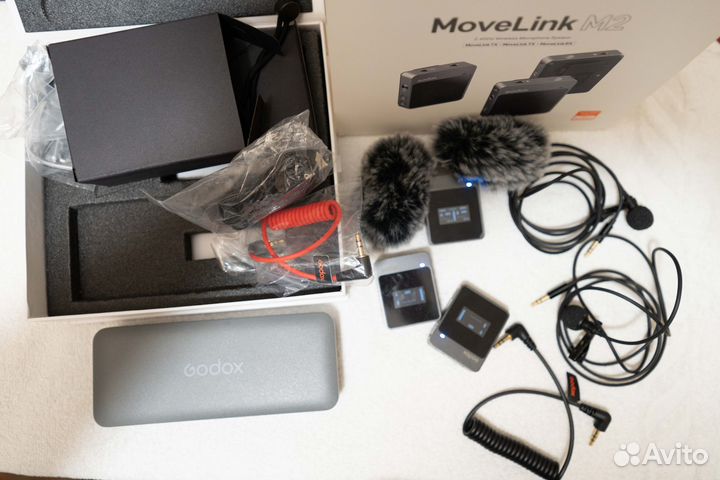 Godox MoveLink M2 Беспроводной петличный микрофон