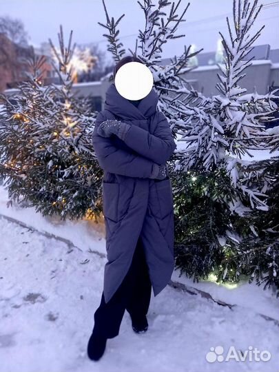 Пуховик зимний женский