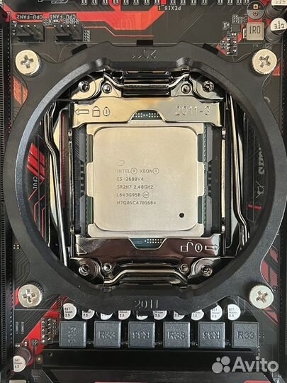 Комплект x99 2011-3 Xeon 2680v4 32gb DDR4