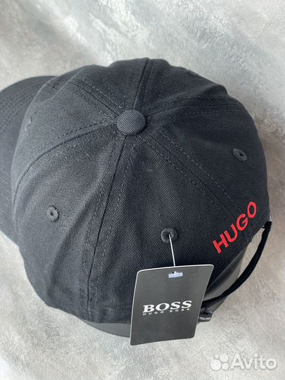 Бейсболка кепка Hugo Boss черная