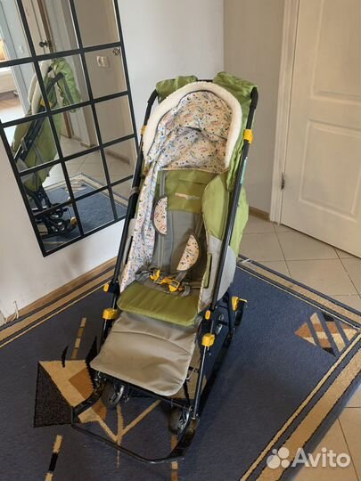 Коляска санки