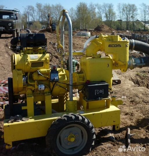 Услуги по откачке воды.Мотопомпа Вариско аренда