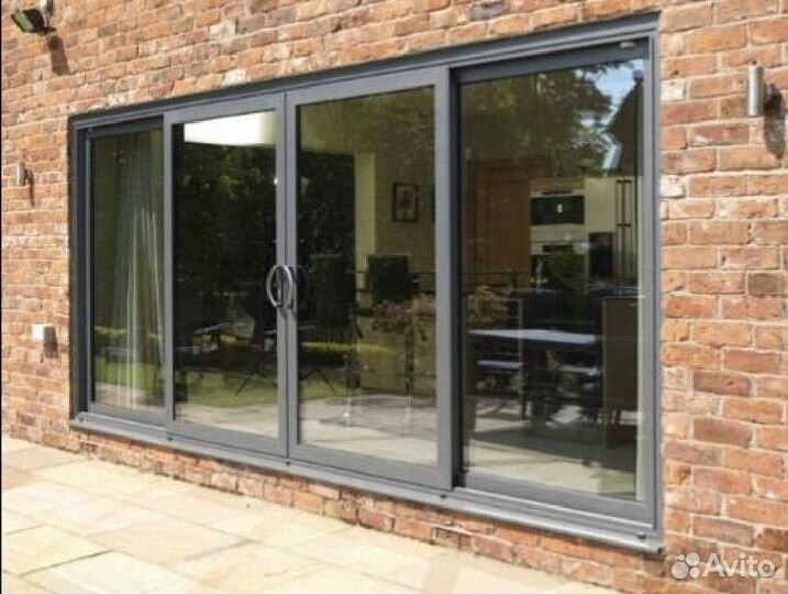 Алюминиевая дверь