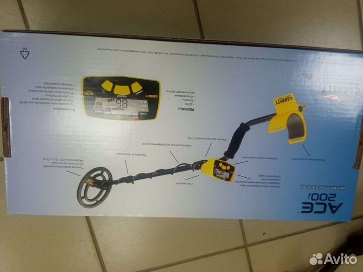 Металлоискатель garrett ace 200i