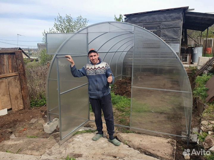 Теплица из поликарбоната