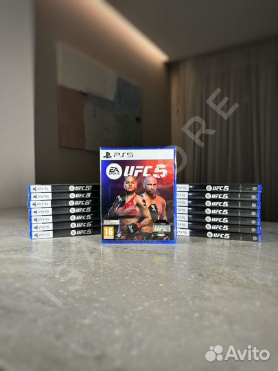 Ufc 5 ps5 диск новый в пленке