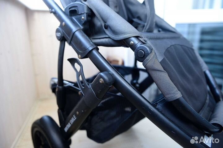 Коляска Britax smile 2 (люлька+прогулочный блок)