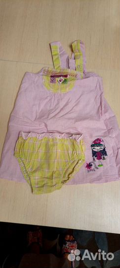 Детская одежда для девочек от 12 мес до 2 лет