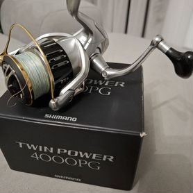 Катушка shimano twin power 4000 pg