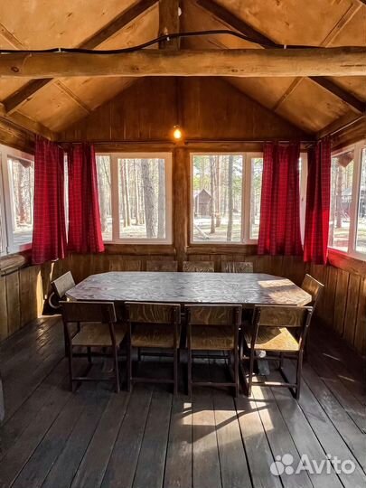 Аренда теплой беседки