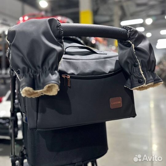 Коляска 2 в 1и 3 в1 (черный стиль )