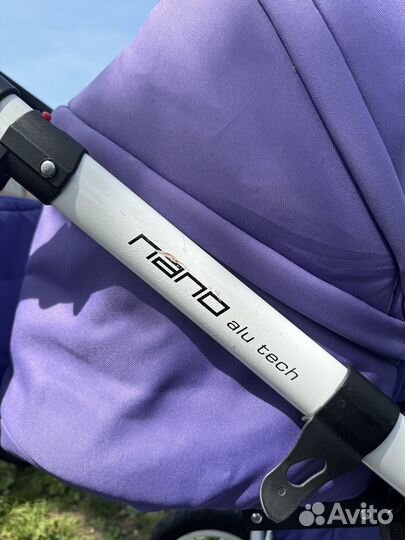 Коляска 3 в 1 Riko nano alu tech
