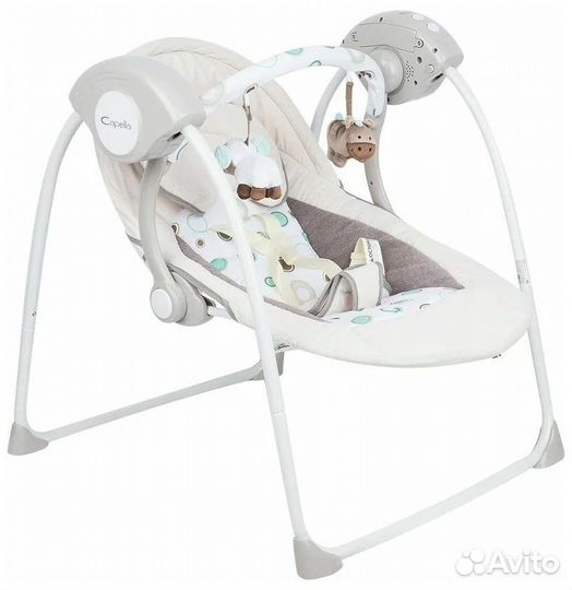 Электрокачели детские capella
