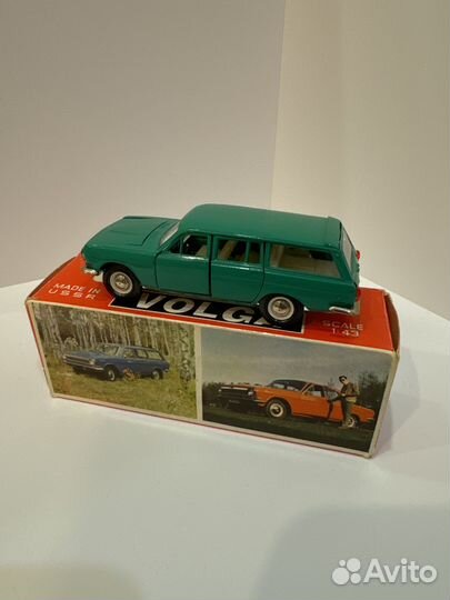 Газ 24 волга модель 1 43 зеленая