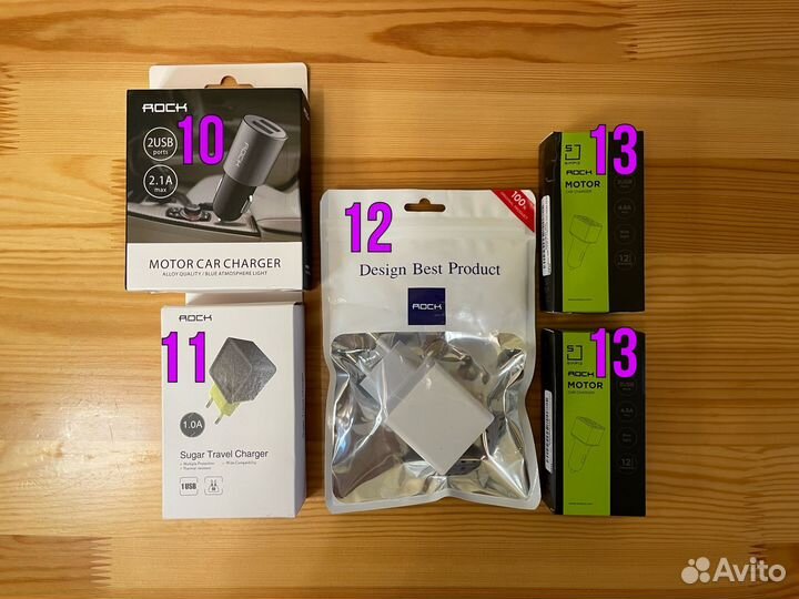 Зарядное устройство/Lightning/Type-C/Micro USB/OTG