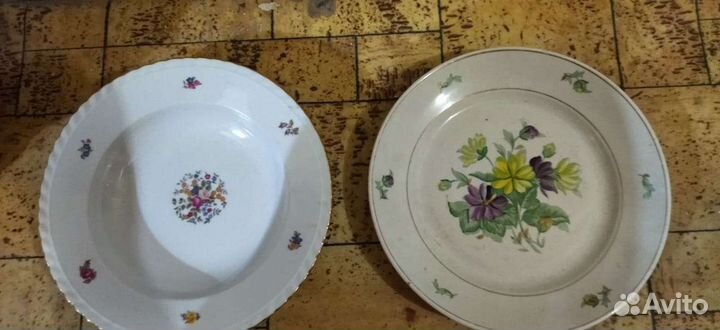 Тарелка большая СССР