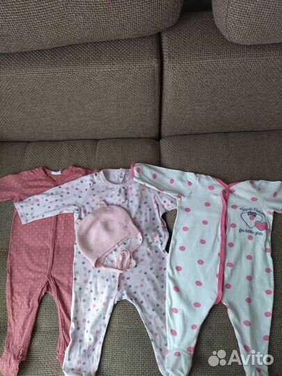 Вещи пакетом для девочки 68-74