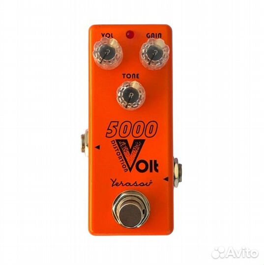 Педаль эффектов yerasov 5000 Volt mini Distortion
