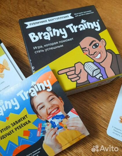 Настольная игра для развития речи Brainy Trainy