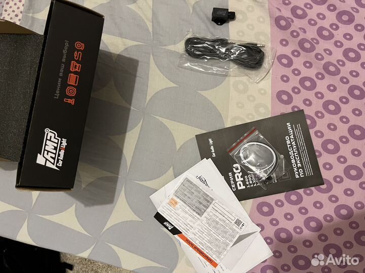 Сабвуфер и усилитель