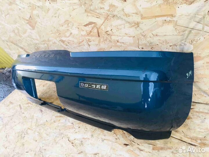 Бампер задний Toyota Corolla Ceres AE100AE101 Зелё