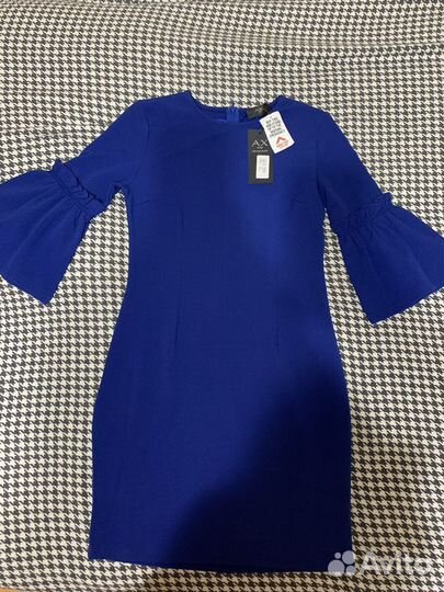 Платье синее